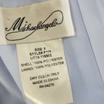 Michelangelo Gown Womens 6 Blue Beaded Whimsical Fairy Corset Halter Prom Dress Photo 1