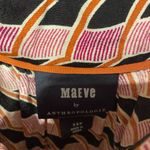Anthropologie NWT  Maeve Adrienne Geometric Dress Tunic Square Neck Size XSP Photo 3