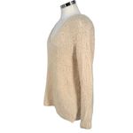 Gentle Fawn  V-Neck Textured Cozy Sweater Ivory Cream Size XS Photo 4