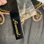 Forecast Sheer Beaded Sequin Swim Cover Up Top Tunic Black Size S NWT Photo 5