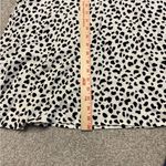Reformation  Womens White/Black Animal Leopard Print Bea Midi Skirt‎ sz 22 NWT Photo 6