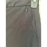 SAK FIFTH AVENUE Black Straight Leg Ankle Pants Womens Size 12 Stretch Photo 2