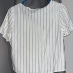 Urban Romantics Striped Casual Tee Photo 2