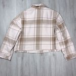 Flannel Shirt Jacket 3X Tan Photo 4