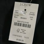 J.Crew  Womens Black One-shoulder midi dress Photo 8