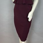 Gianni Bini Molly Dress Women Size 2 Peplum Ruffle Waist Strappy NWT Small Flaw Photo 7