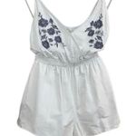 Love Tree  very light blue romper with Elegant Design and back cutout Sz med Photo 1