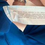 ZARA Cobalt Blue Flowy Maxi Dress Photo 5