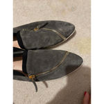 Furla NWOT Suede Slip-On Shoes with Zipper Photo 3