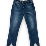 frame denim Frame Le High Straight Leg Asymmetrical Hem Jeans Photo 1