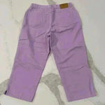 Ralph Lauren Lauren Jeans Co  Lavender Purple Cropped Pants Capri Jeans Women’s 6 Photo 4