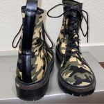 New camouflage combat boots Size 8 Photo 3