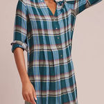 Anthropologie AKEMI + KIN by Lucie Plaid Tunic Photo 0