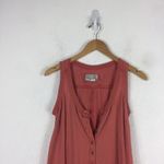 Anthropologie Saturday Sunday Llene Jumpsuit XS Coral Oversized Lagenlook Lounge Photo 4