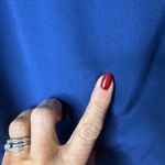 Vince ‎ 100% Silk Navy Long Sleeve Tunic Top Blouse Size 4 Corporate Office Chic Photo 7