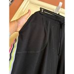 Torrid Black Jogger Pants With Pink/Neon Stripe Side Detail & Drawstring Waist Photo 5