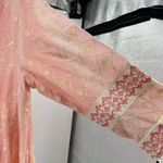 Ethnic by Outfitters embroidered eyelet floral dress top shirt M feminine Pink Size M Photo 12