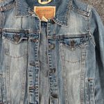 Hollister  Vintage Y2K Denim Jean Jacket Waist Length Small Casual Western Boho Photo 4