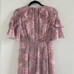 Gal Meets Glam Shelby Cottagecore Maxi Dress In Soft Mauve Size 2 New Photo 9