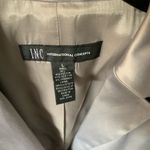 Inc international  Concepts Silver Jacket with tie Waist Large Photo 2