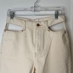BDG  by Urban Outfitters Cutout Cowboy Cream Jeans Photo 6