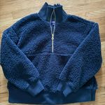 JoyLab  Sherpa Quarter Zip Small Photo 0