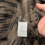 Brochu Walker  Dutton Wool Blend Spacedye Sweater Size XS Oversized Brown Fall Photo 8