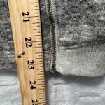 Theory  Sonan Grey Heathered Wool Blend Asymmetrical Zip Sweater Jacket Womens P Photo 6