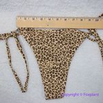 Thrills NEW Free People x mild animal print string bikini bottom, USA XS Photo 7
