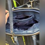 Nas Alentino Vintage Patchwork Style Crossbody Bag Iconic 80’s Faux Leather Black Photo 5