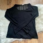 Lucky Brand Black Pullover Sweater Photo 1