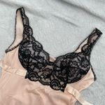 Vintage 70s Hollywood Vassarette Romantic Coquette Goth Lace Slip Midi Dress Black Photo 7