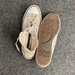 Converse  high top platform sneakers tan beige neutral unisex size 10 womens Photo 6