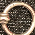 Sterling Silver Link Charm Bracelet with 3 Charms Photo 5