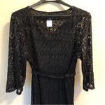 Merona Black Mesh Beach Cover Up Size XL Photo 1