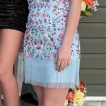 Winter Ball Dress Blue Size 6 Photo 0