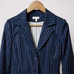 Kookai  Navy Pinstripe‎ Blazer Women's Size 38 or 4 Workwear Business Classic Photo 2