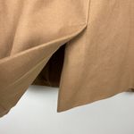 Old Navy Coat Womens XL Tan Soft Brushed Overcoat Classic Trench Winter Neutral Photo 12