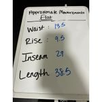 Ann Taylor Factory Womens Dark Wash Denim Bootcut Jeans Mid Rise Size 0 Retro Photo 6