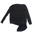 ALLSAINTS  Sweater Womens 4 Grey Black Drina Cardigan Asymmetric Wool Cotton Photo 1