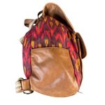 The Sak Backpack Womens Large Boho Woven Southwest Faux Leather Bag Western Photo 3