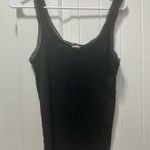 Victoria's Secret  Frilly Mesh Black Tank Top Photo 0