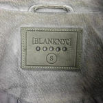 BLANK NYC Cloud Grey Suede Moto Jacket Photo 14