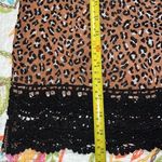 Jolt  women’s size small kimono leopard print 3/4 sleeves black brown Photo 7