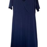 Motherhood  Nursing Navy Blue Knee Length Dress Size Small EUC #4742 Photo 0