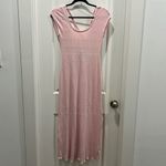 Free People NWT Robin Seamless Pink Midi Dress Sz XS / S Photo 1