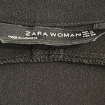 ZARA Woman Black Short-sleeve Pants Romper, Size M Photo 4