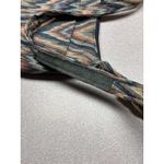 Rita's Handbag Multicolor Woven Zigzag Tapestry Purse Photo 8