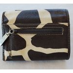Nine & Co. by Ninewest Women's Brown Beige Animal Print Trifold Wallets Photo 6