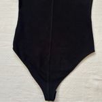 ALLSAINTS EUC All Saints Jamie Long Sleeve Ribbed Black Bodysuit Top Square Nexk - Size 6 Photo 8